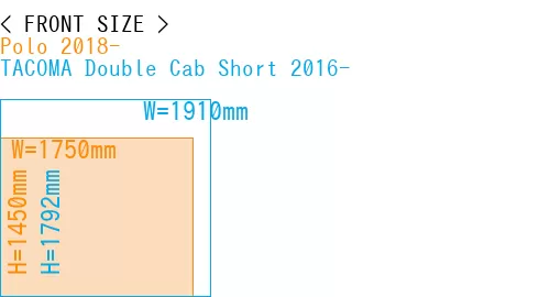 #Polo 2018- + TACOMA Double Cab Short 2016-